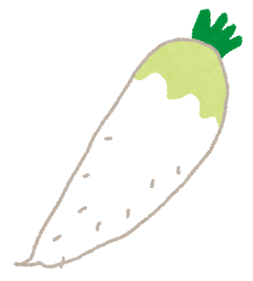 夢占い 大根